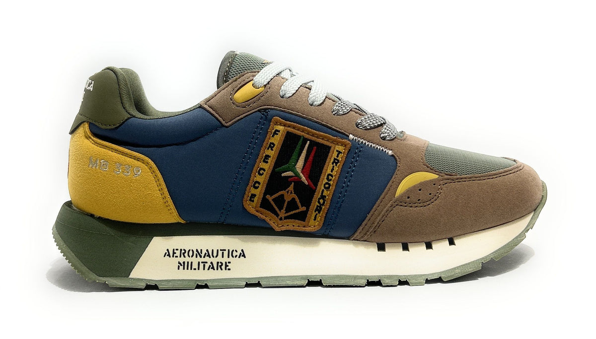Sneaker uomo Aeronautica Militare multicolore US26AR06 261SC0292UCT03331