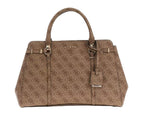 Borsa Guess a mano/tracolla Leona logo girlfriend satchel latte logo BS26GU188 SG991706