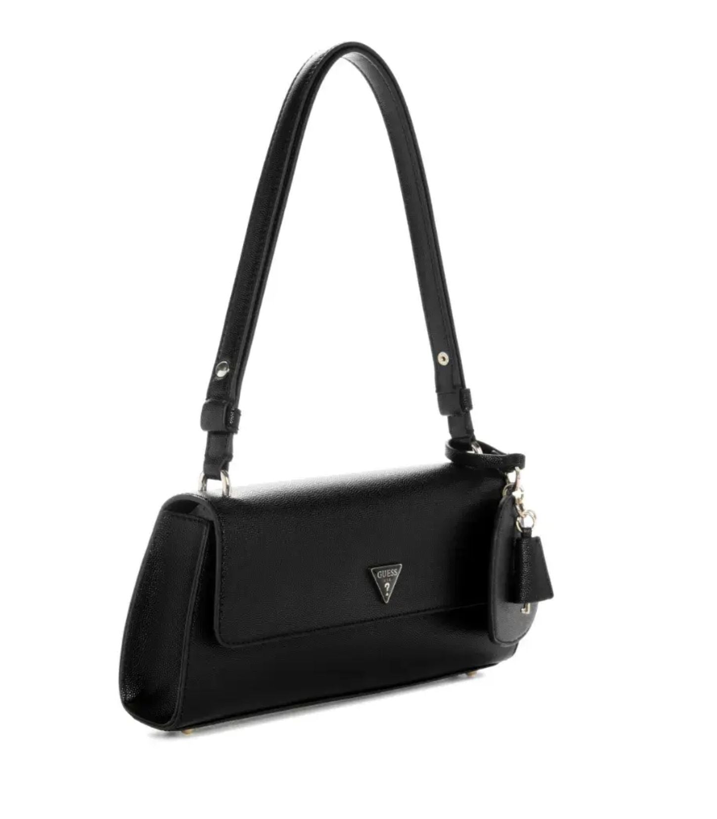 Borsa a tracolla Guess Isobel convertible xbody flap black BS26GU194 BG993221