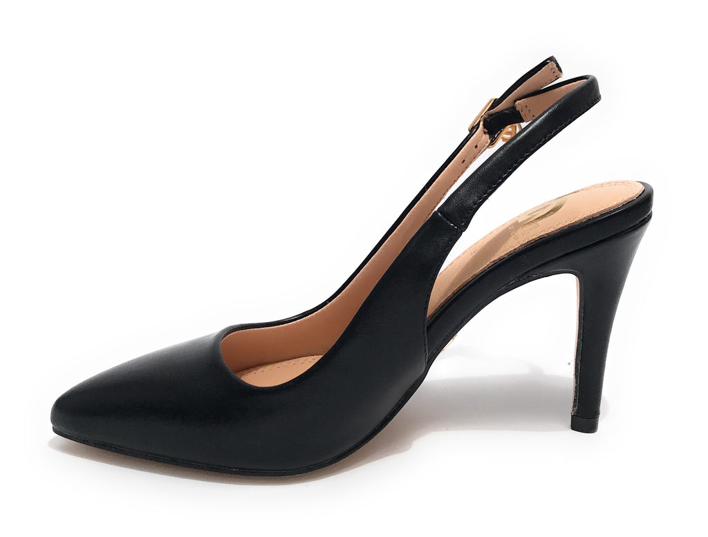 Scarpe donna Gold&gold decollete tallone aperto tc 90 nero GP23-383 DS23GG15