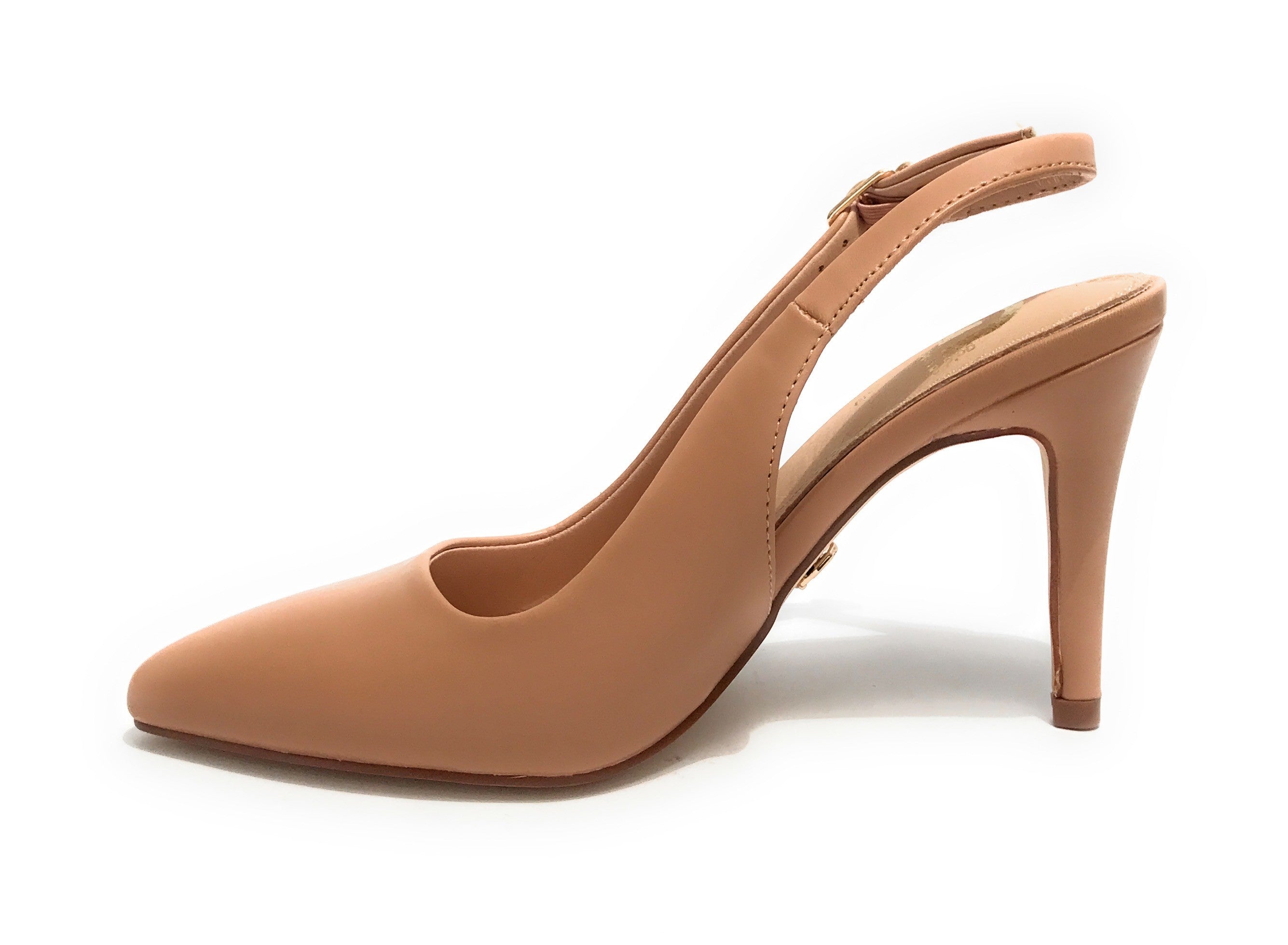 Scarpe donna Gold&gold decollete tallone aperto tc 90 rosa nude GP23-383 DS23GG16