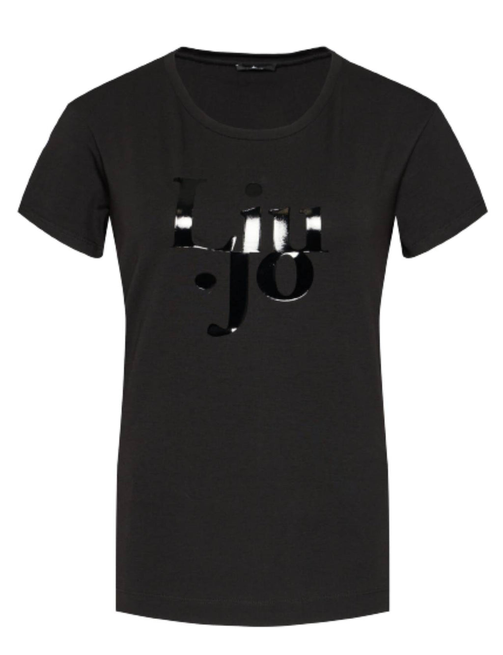 T shirt Liu Jo Sport nero donna E22LJ34 TF1249