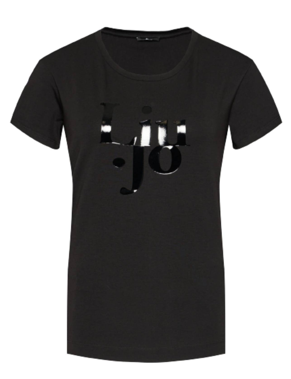 T shirt Liu Jo Sport nero donna E22LJ34 TF1249
