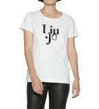 T shirt Liu Jo Sport bianco donna E22LJ33 TF1249