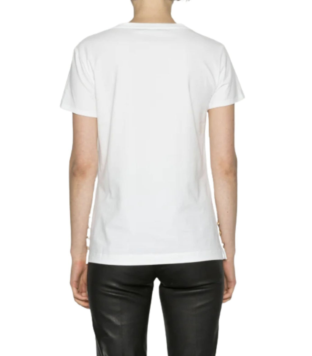 T shirt Liu Jo Sport bianco donna E22LJ33 TF1249