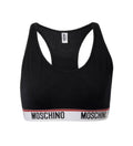 Top donna Moschino nero logo E24MO22 V6A0881 4402