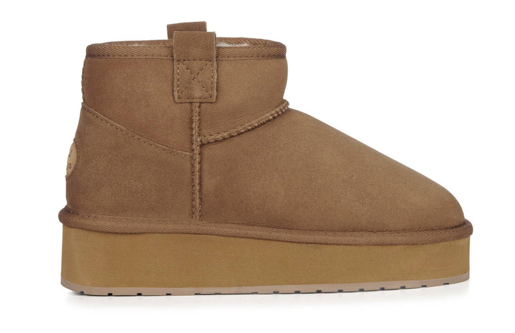Stivaletto EMU Foy Flatform Micro - Chestunut D24EM06 W13073