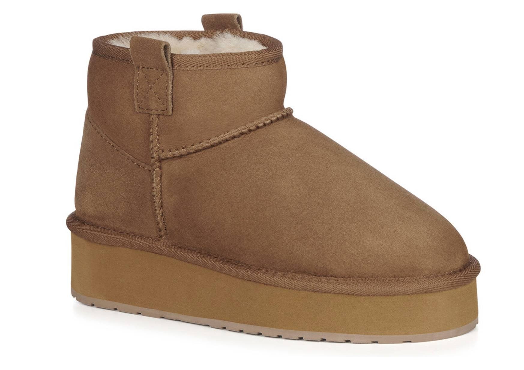 Stivaletto EMU Foy Flatform Micro - Chestunut D24EM06 W13073