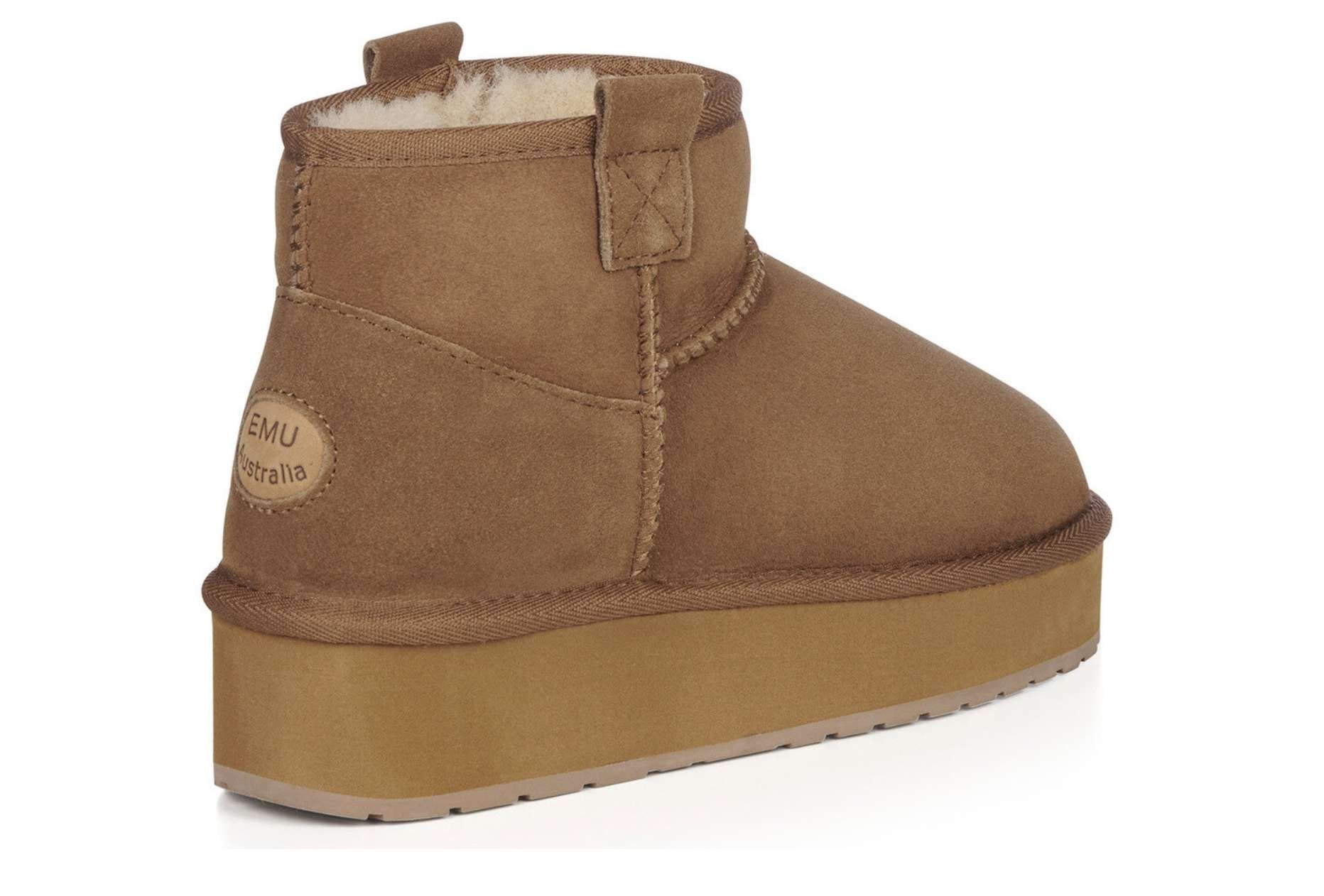 Stivaletto EMU Foy Flatform Micro - Chestunut D24EM06 W13073