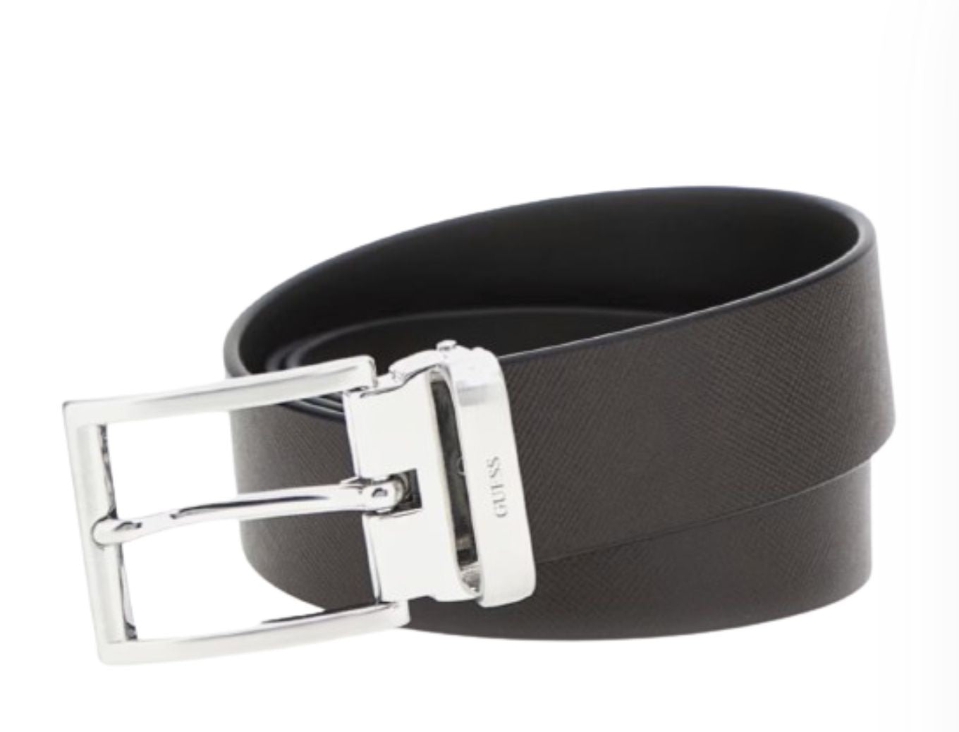 Cinta uomo Guess Classic genuine adjustable/reversible dark brown CS24GU36 BM7795P4135