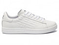 Sneaker EA7 Emporio Armani action leather white US24EA13 X8X001