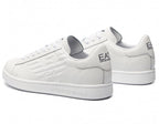 Sneaker EA7 Emporio Armani action leather white US24EA13 X8X001