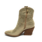 Scarpe donna Gold&gold stivaletto texano ecopelle oro DS24GG03 GU223
