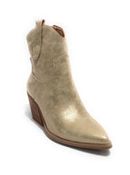 Scarpe donna Gold&gold stivaletto texano ecopelle oro DS24GG03 GU223