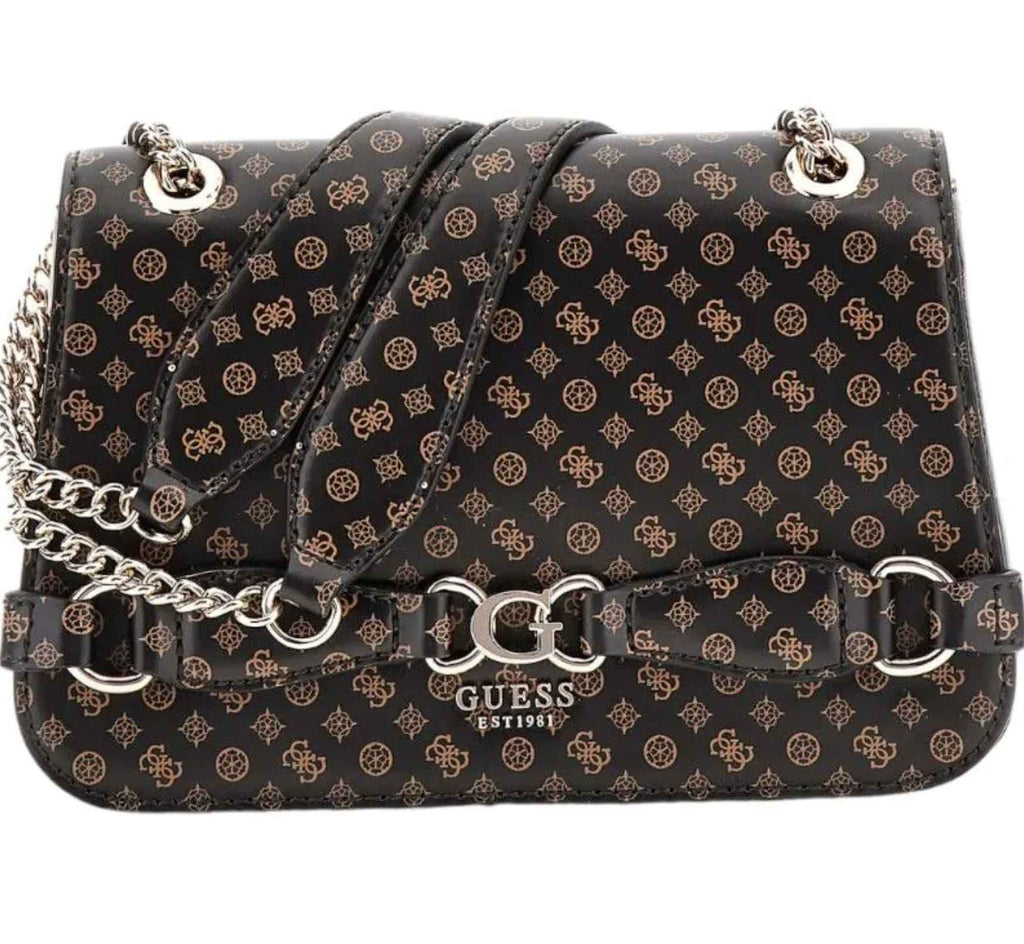 Borsa Guess a spalla/ tracolla Arlena convertible xbody flap mocha logo B25GU42 PS933621