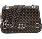 Borsa Guess a spalla/ tracolla Arlena convertible xbody flap mocha logo B25GU42 PS933621