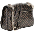 Borsa Guess a spalla/ tracolla Arlena convertible xbody flap mocha logo B25GU42 PS933621