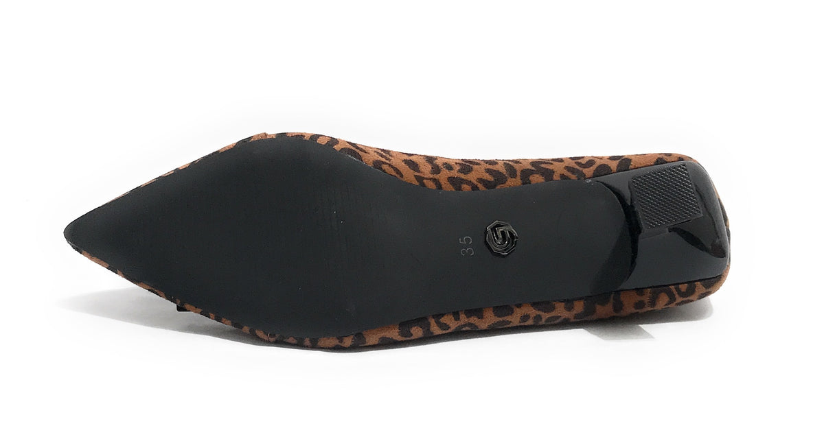 Scarpe donna décolleté Gold&gold tc 55 ecopelle leopard D25GG18 GP705