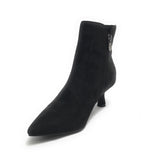 Scarpe donna Gold&gold stivaletto tc 50 ecopelle scamosciata nero D25GG15 GD129