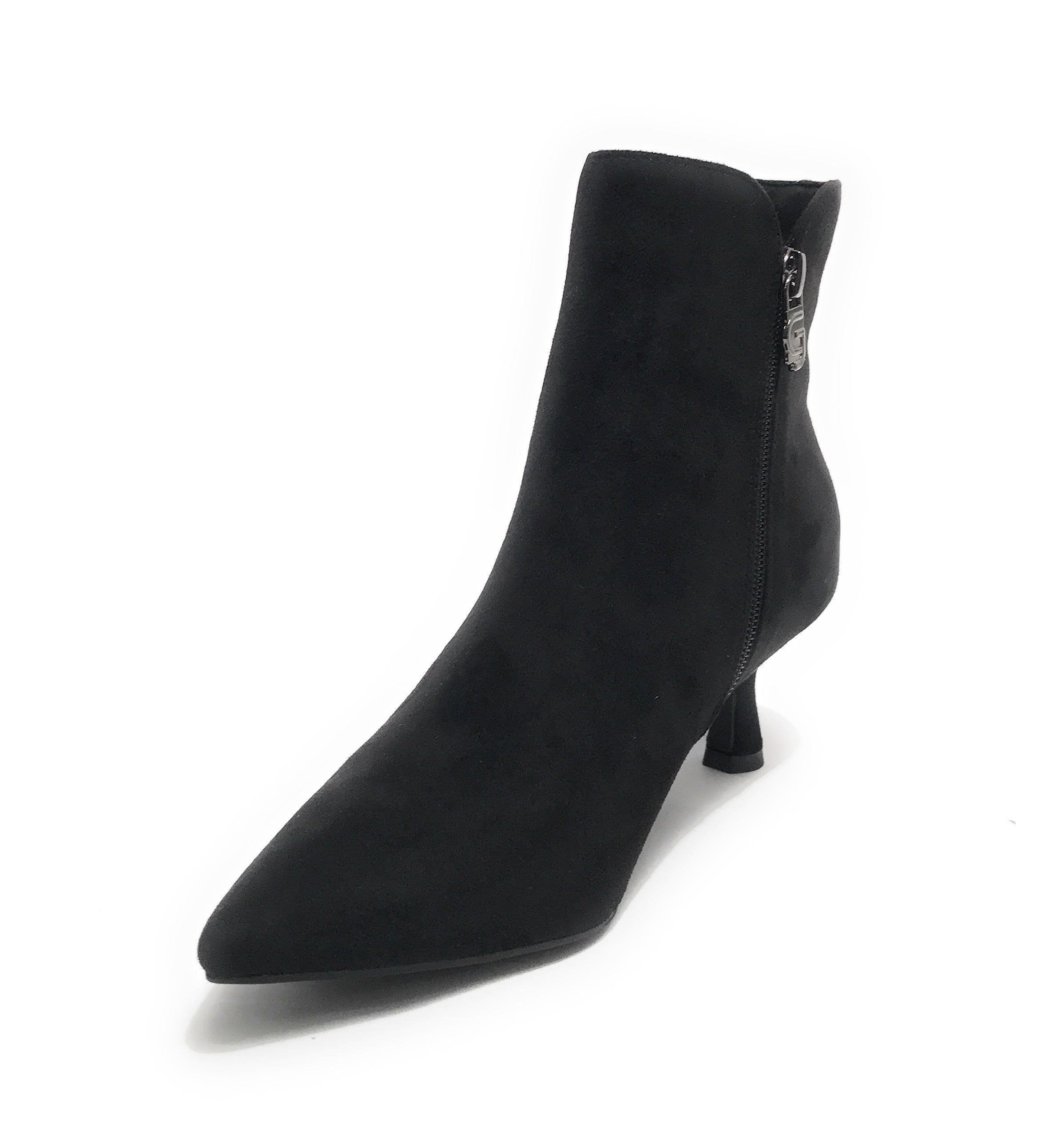 Scarpe donna Gold&gold stivaletto tc 50 ecopelle scamosciata nero D25GG15 GD129