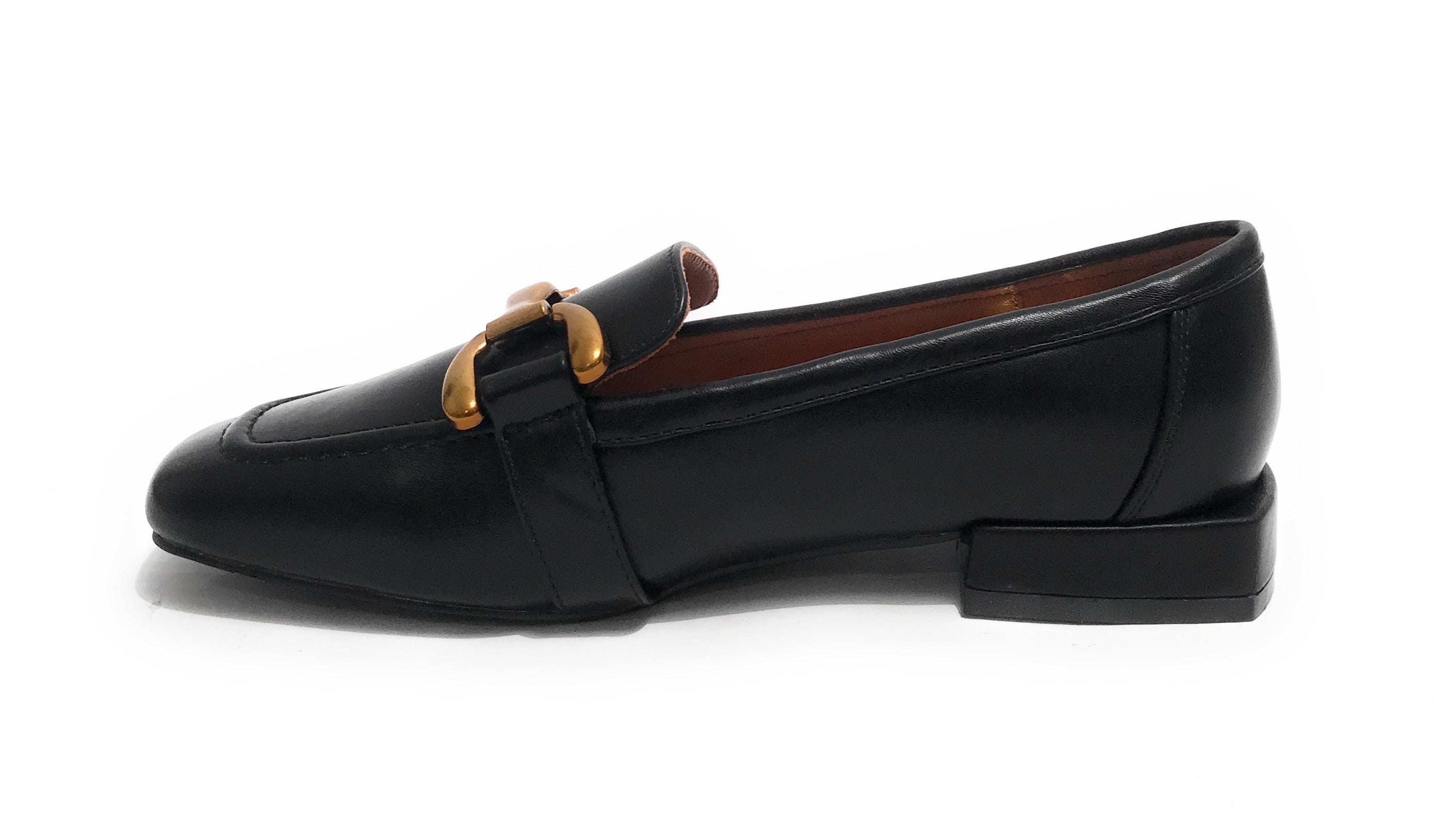 Scarpe donna mocassino Gold&gold Nero D25GG22 GV01