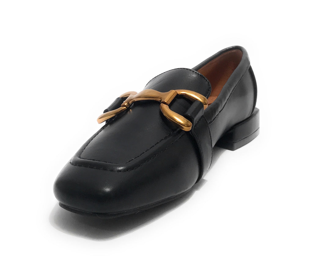 Scarpe donna mocassino Gold&gold Nero D25GG22 GV01