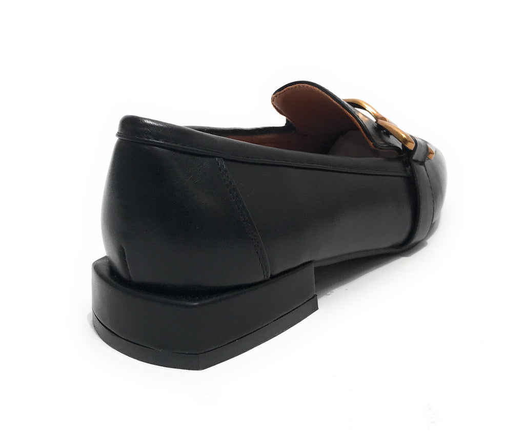Scarpe donna mocassino Gold&gold Nero D25GG22 GV01