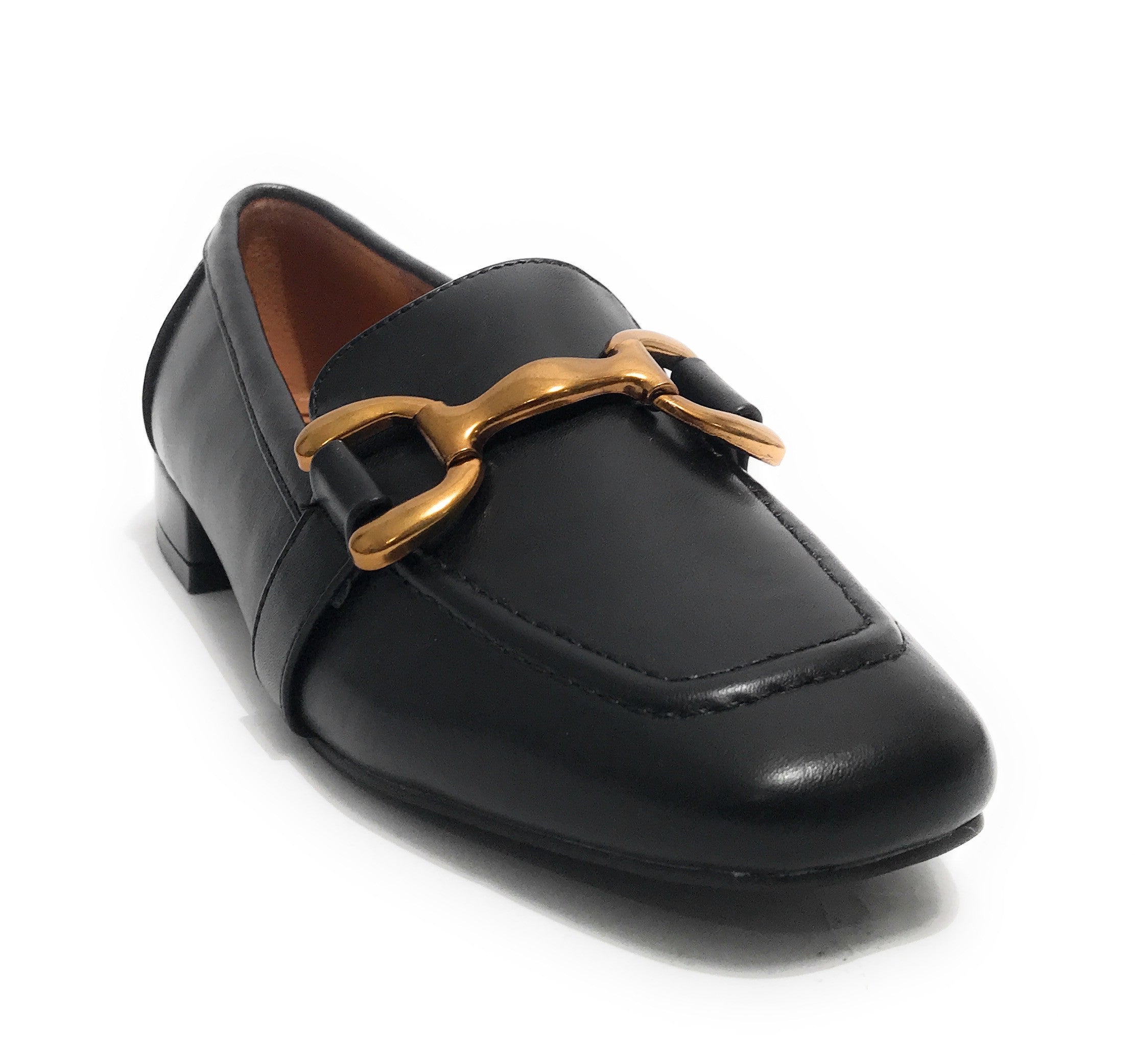 Scarpe donna mocassino Gold&gold Nero D25GG22 GV01