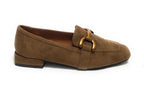 Scarpe donna mocassino Gold&gold taupe D25GG23 GV01