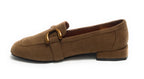 Scarpe donna mocassino Gold&gold taupe D25GG23 GV01