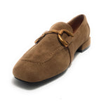 Scarpe donna mocassino Gold&gold taupe D25GG23 GV01