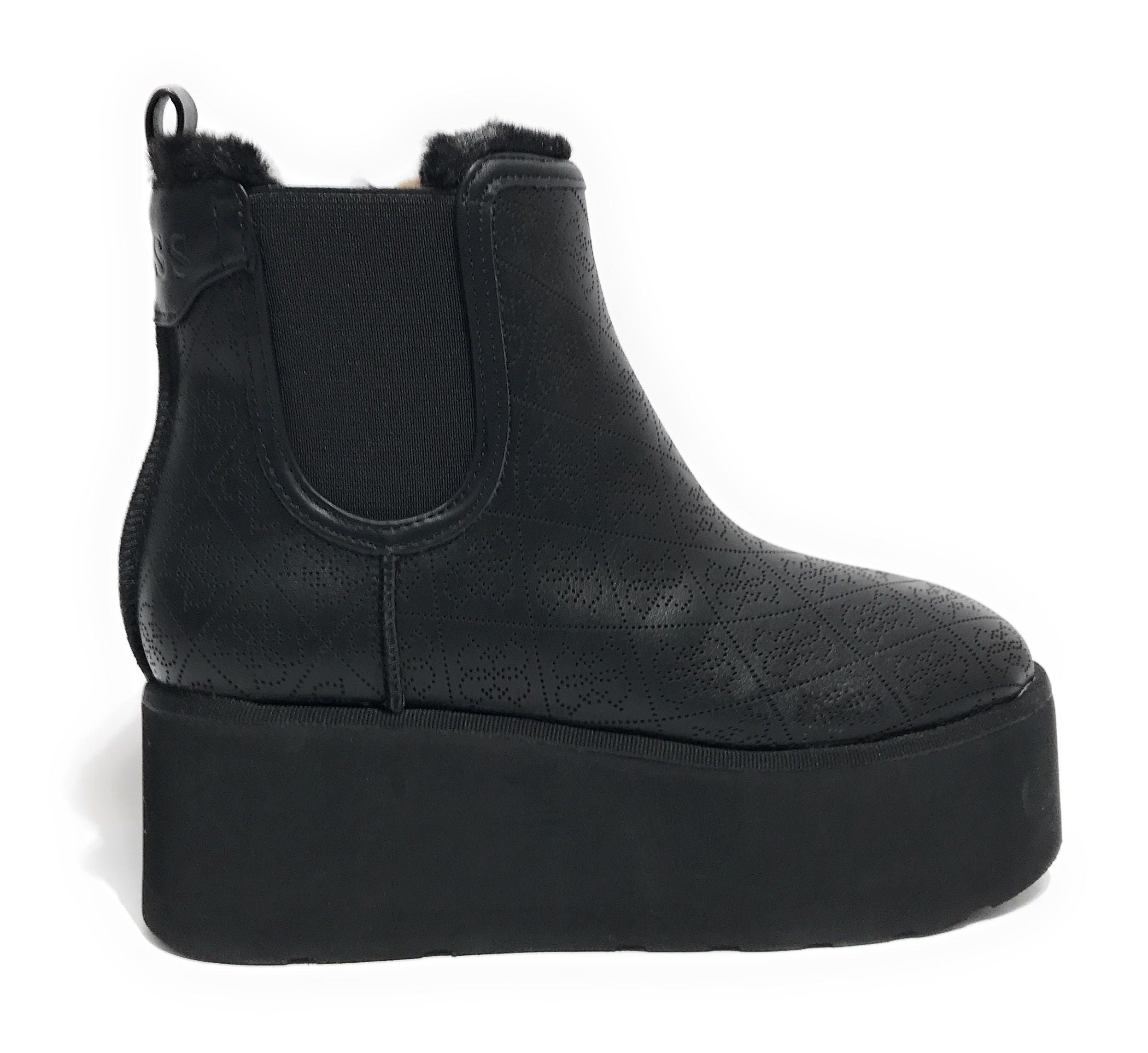Scarpe donna Guess stivaletto Jilaine ecopelle black D25GU32 FLFJILFAL10