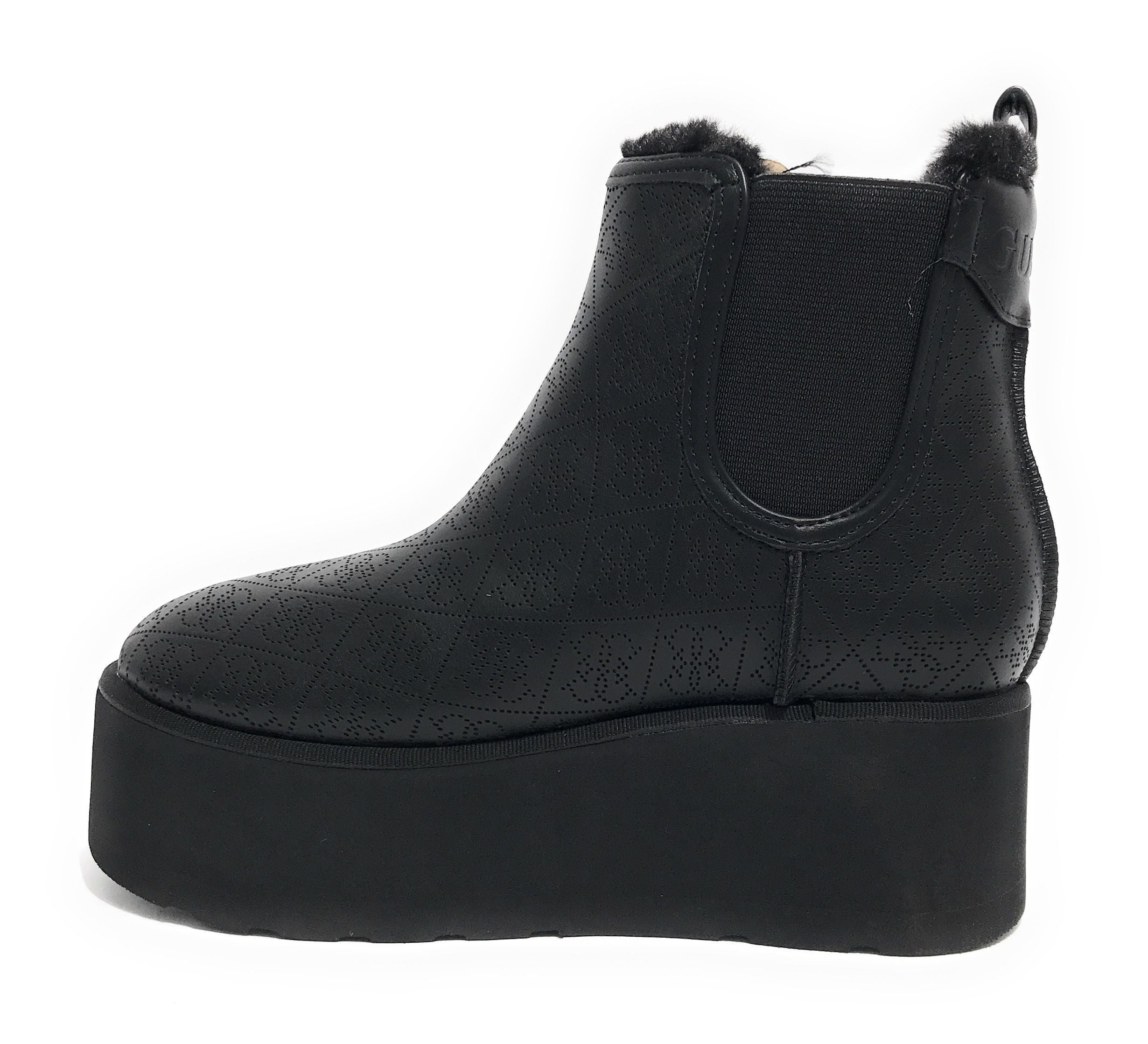 Scarpe donna Guess stivaletto Jilaine ecopelle black D25GU32 FLFJILFAL10