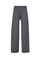 Pantalone donna Liu Jo jogging in maglia grigio antracite melange E25LJ45 TF4315 MS63L C3497