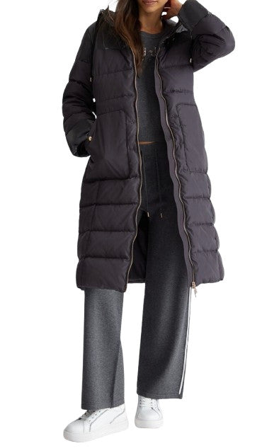 Pantalone donna Liu Jo jogging in maglia grigio antracite melange E25LJ45 TF4315 MS63L C3497