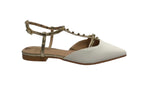 Scarpe donna sandalo Gold&gold ecopelle bianco DS25GG03 GD245