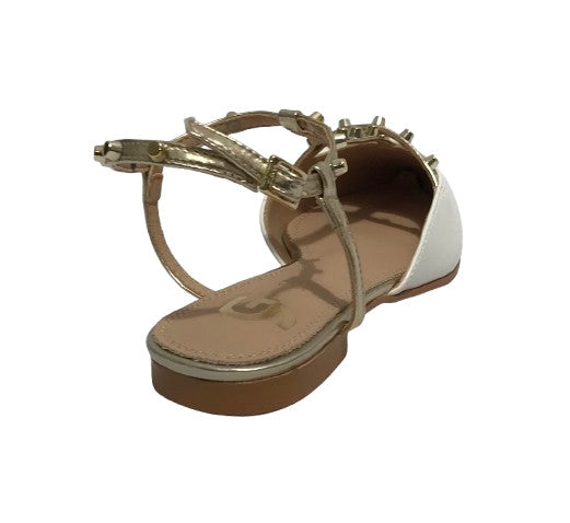 Scarpe donna sandalo Gold&gold ecopelle bianco DS25GG03 GD245