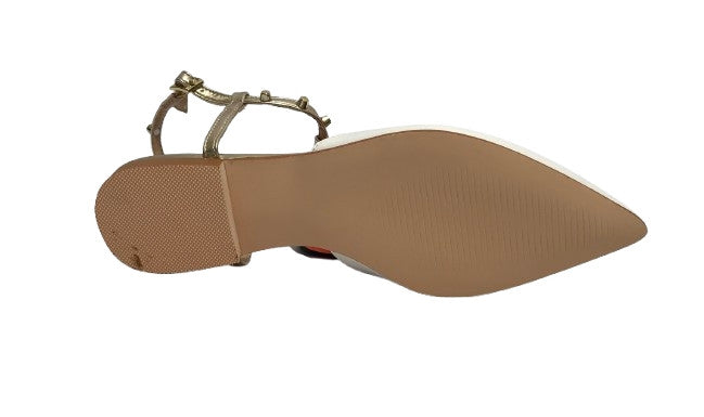 Scarpe donna sandalo Gold&gold ecopelle bianco DS25GG03 GD245