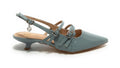 Scarpe donna sandalo Gold&gold ecopelle azzurro DS25GG09 G018