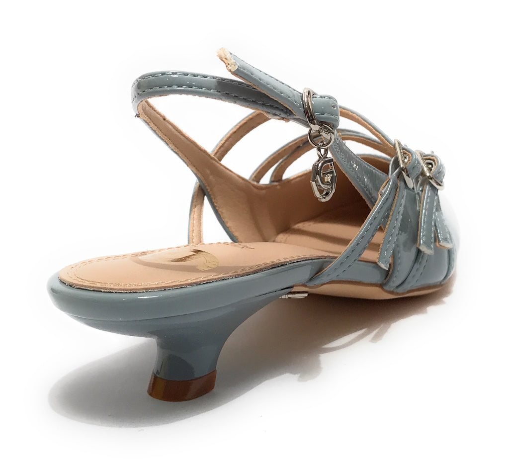 Scarpe donna sandalo Gold&gold ecopelle azzurro DS25GG09 G018
