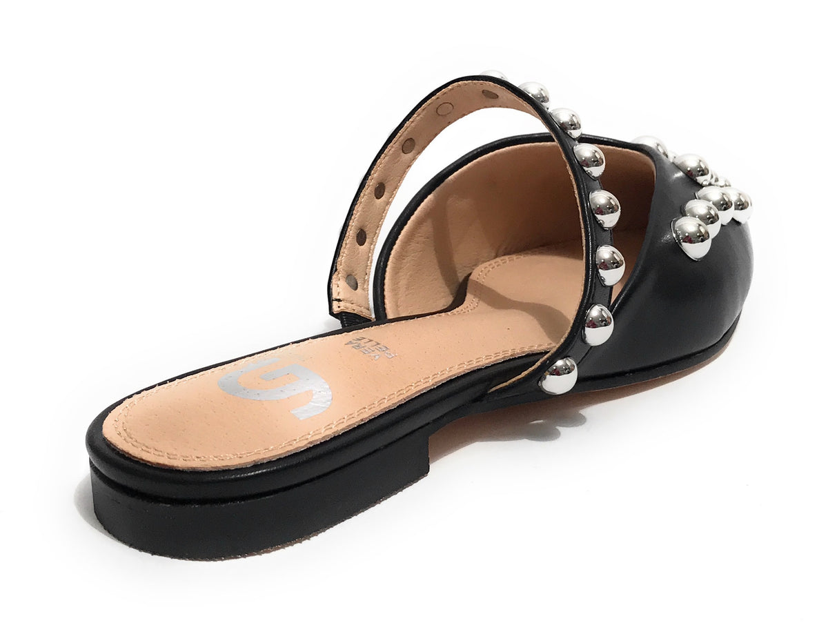 Scarpe donna sandalo Gold&gold ecopelle nero DS25GG20 GD237