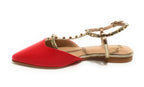 Scarpe donna sandalo Gold&gold ecopelle rosso DS25GG21 GD245