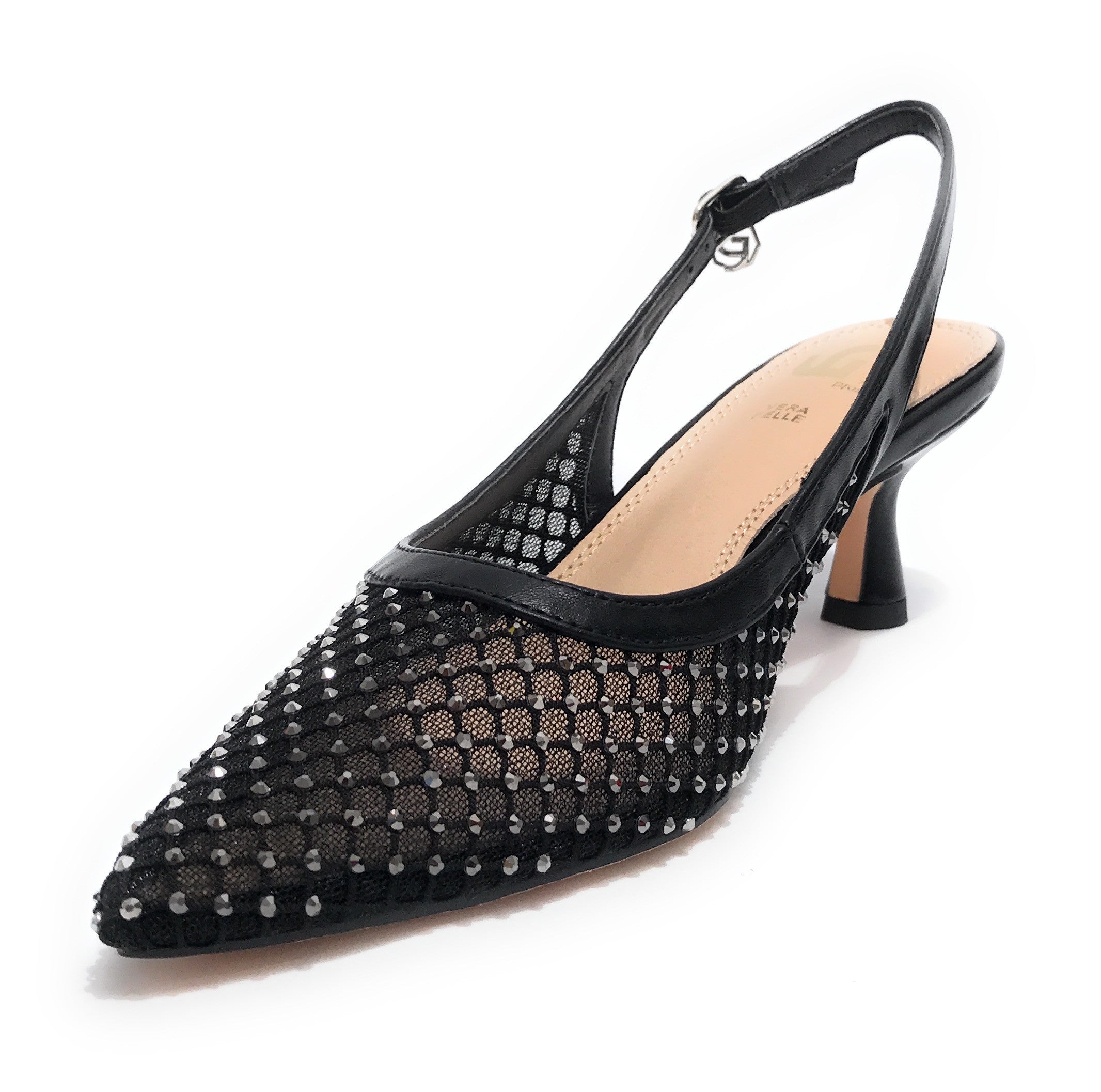 Scarpe donna sandalo Gold&gold TC 65 nero DS25GG19 GD196