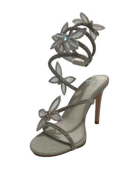 Scarpe donna Gold&gold sandalo con tacco tc 9,5 silver DS25GG24 GH50