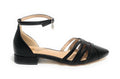 Scarpe donna sandalo Gold&gold ecopelle nero DS25GG40 GP776