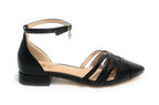 Scarpe donna sandalo Gold&gold ecopelle nero DS25GG40 GP776