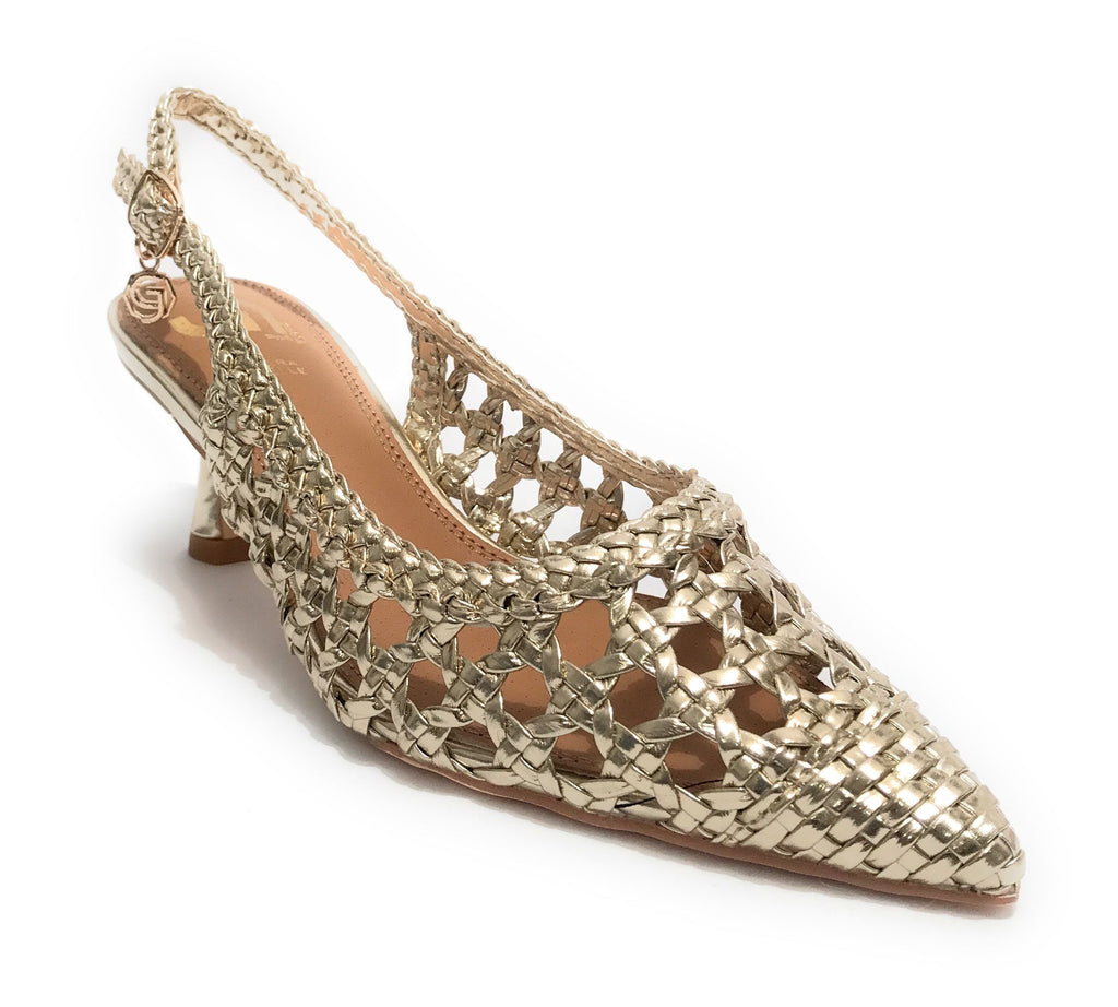 Scarpe donna sandalo Gold&gold oro DS25GG48 GD246