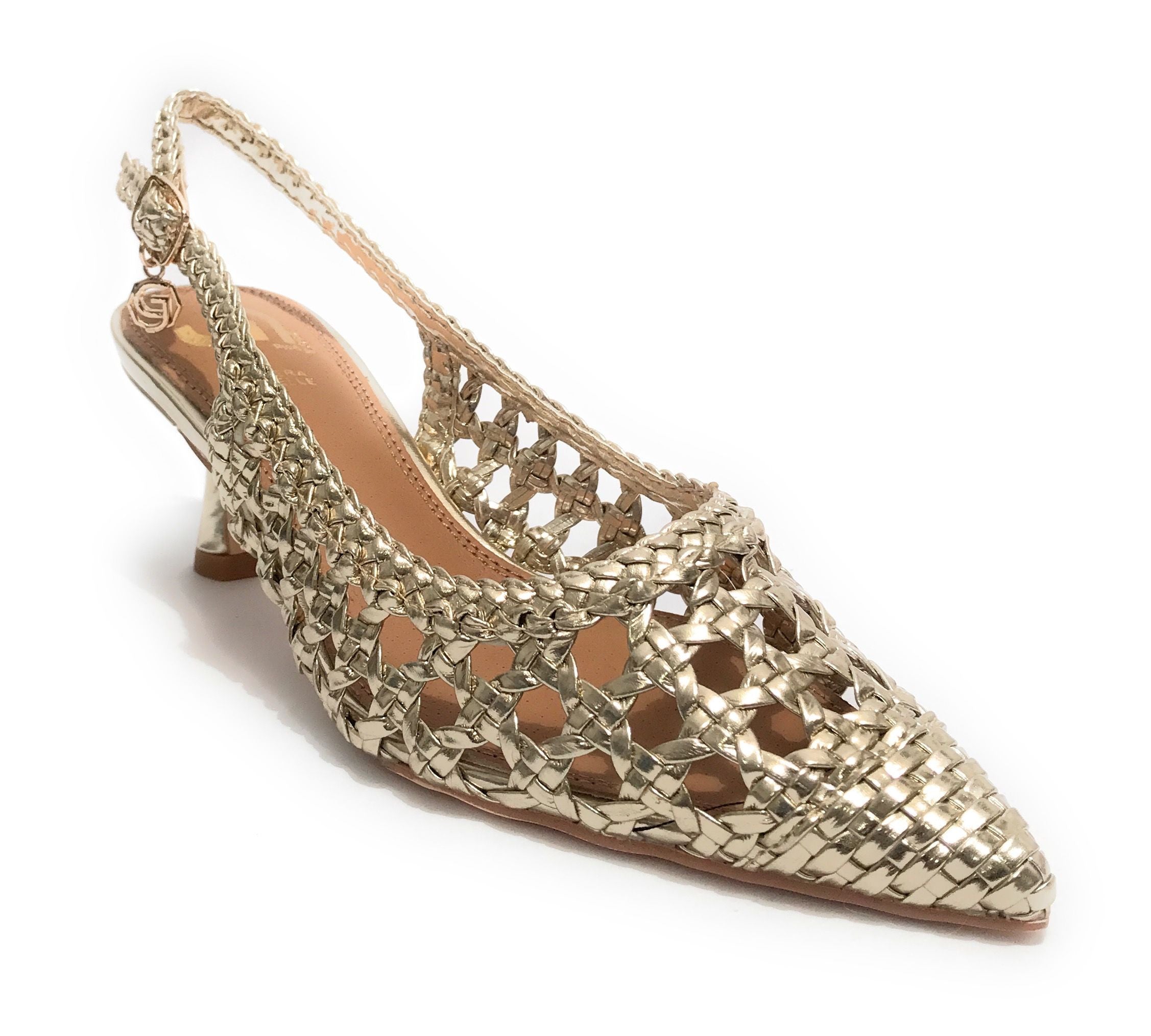 Scarpe donna sandalo Gold&gold oro DS25GG48 GD246