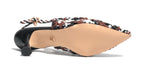 Scarpe donna sandalo Gold&gold marrone/bianco/nero DS25GG49 GD246