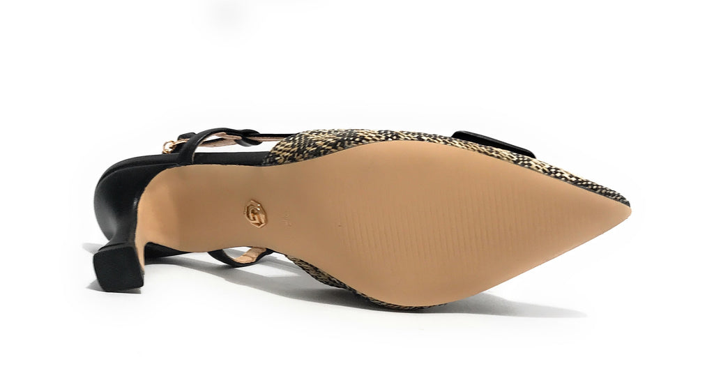 Scarpe donna sandalo Gold&gold nero DS25GG51 GP777